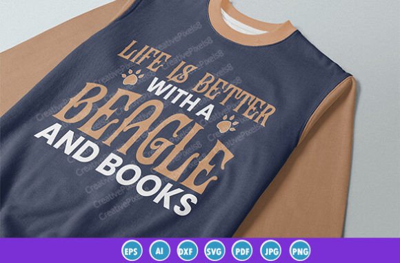 Dog Typography Tee Shirt Design Vector: Vintage Charm Meets Modern Versatility