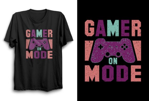 Game Mode On: The Ultimate PNG Gaming T-shirt Design for Your Store