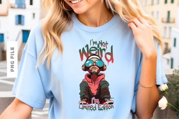 I'm Not Weird T-shirt Design: A Bold Statement for Your Brand