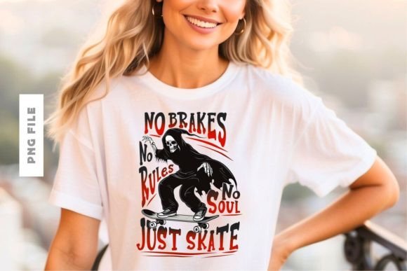 No Brakes T-shirt Design: High-Octane Graphics for Your Brand