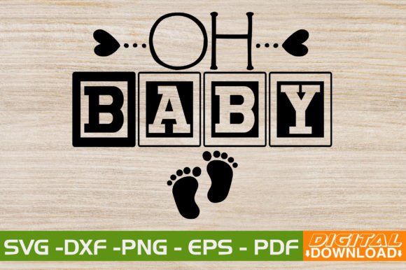 Oh Baby SVG Design: A Versatile Asset for Modern Creatives
