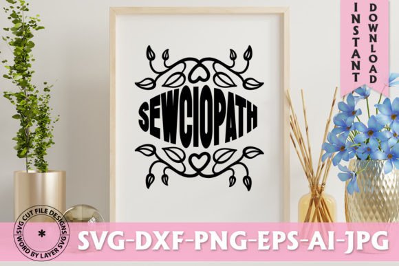 Stitching Creativity: The Versatility of the Sewciopath SVG Design