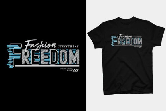 Unleash Your Brand's Spirit with T SHIRT DESIGN - FREEDOM