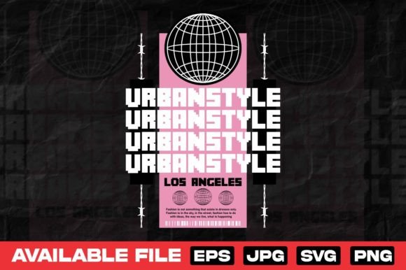 Urban Style Streetwear: Bold T-Shirt Graphics